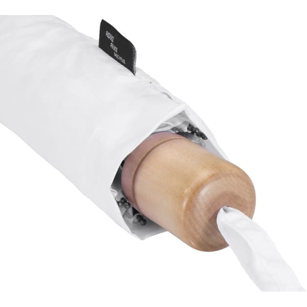 Floso Dane RPET Hopfällbart Paraply One Size Vit White One Size