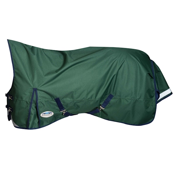 Weatherbeeta Comfitec Plus Dynamic II High-Neck Medium 100g Hästtäcke Hunter Green/Navy 7´ 3