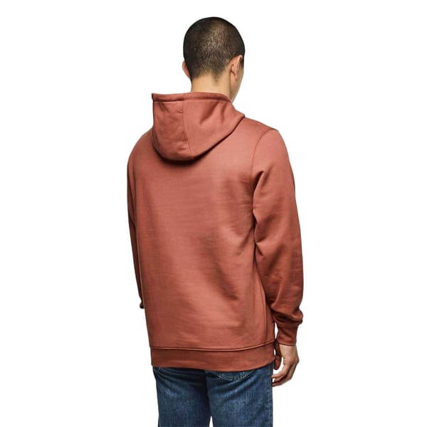 Weekend Offender Herr Hoodie i kammad bomull M Rost Rust M