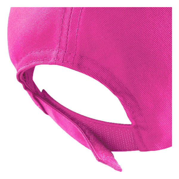 Beechfield Plain Unisex Junior Original 5 Panel Baseball Cap On Fuchsia One Size