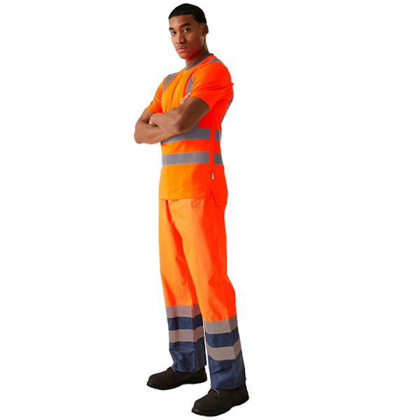 Regatta Professional Hi-Vis Säkerhets T-shirt Herr 3XL Orange Orange 3XL