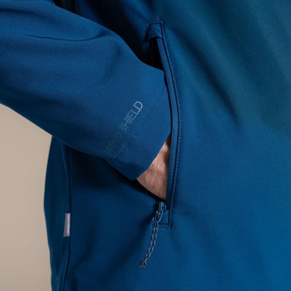 Craghoppers Herr Expert Basecamp II Soft Shell Jacka XL Poseid Poseidon Blue XL