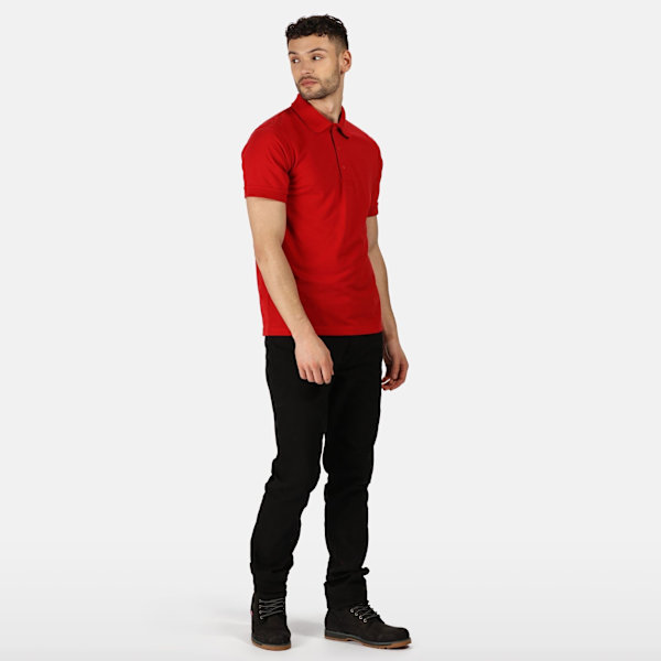 Regatta Professional Mens Classic 65/35 Kortärmad Poloskjorta Classic Red L