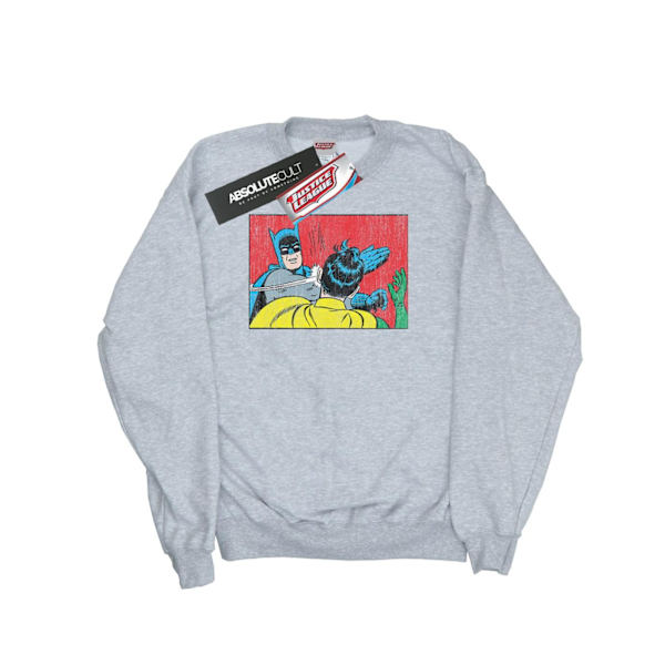 DC Comics Herr Batman Robin Slap Sweatshirt M Sports Grey Sports Grey M