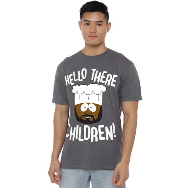South Park Herr Hello There Children T-Shirt S Kolgrå Charcoal S