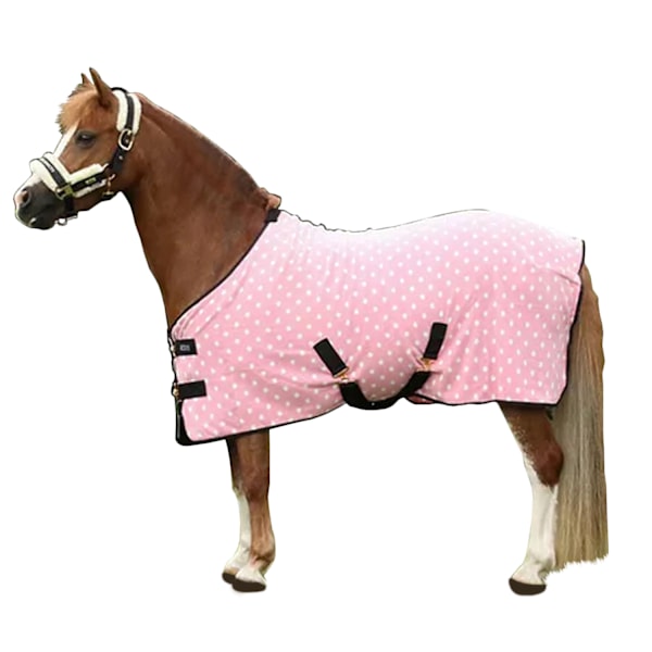 Supreme Products Dotty Fleece Hästtäcke 3´ 9 Rosa Pink 3´ 9