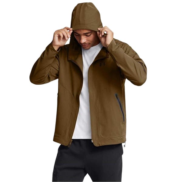 Under Armour Herr Unstoppable Hooded Träningströja S Brun Brown S