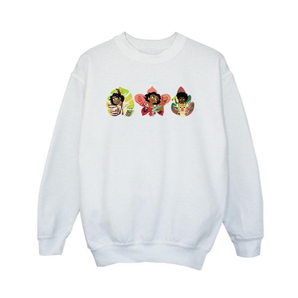 Disney Boys Encanto Family Line Sweatshirt 9-11 år Vit White 9-11 Years