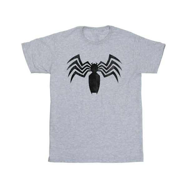Marvel Boys Venom Spider Logo Emblem T-shirt 5-6 år Sport Grå Sports Grey 5-6 Years
