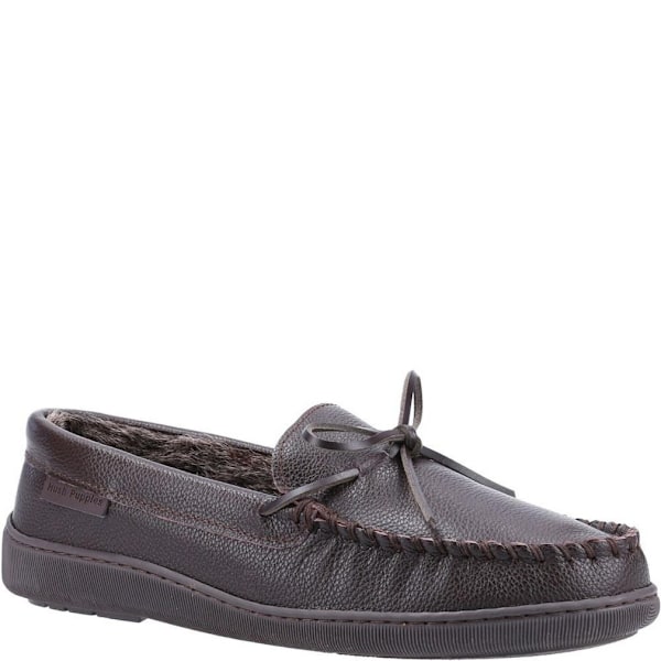 Hush Puppies herr Ace läderslippers 9 UK brun Brown 9 UK