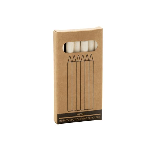 XD Collection Micki infinity Färgpennset (6-pack) På White One Size