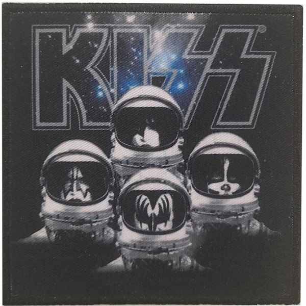 Kiss Astronaut Patch En Storlek Svart Black One Size