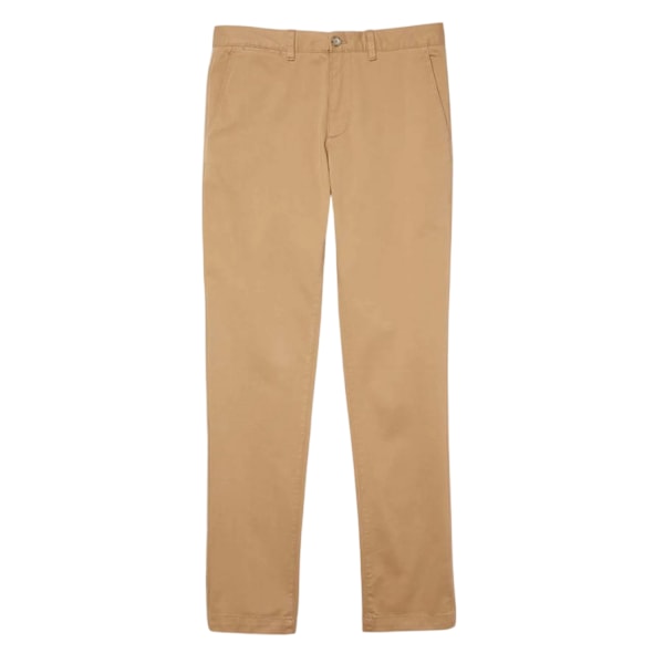 Lacoste Gabardin Stretch Slim Byxor Herr 40R Beige Beige 40R