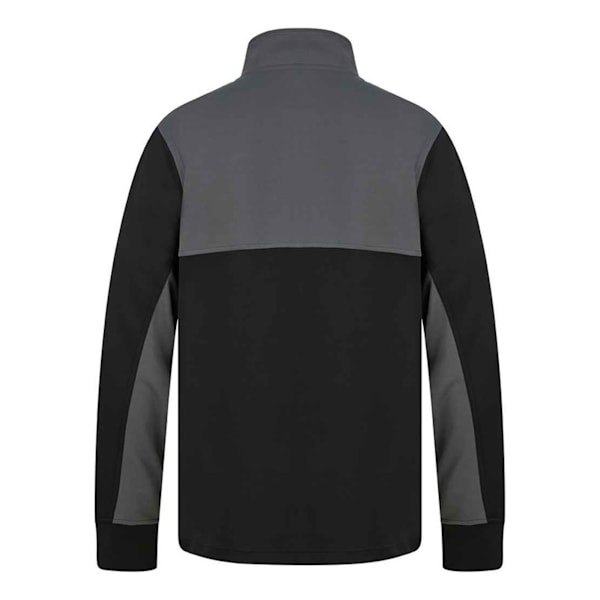 Finden & Hales Barn/Barn Quarter Zip Fleece Tröja 9-10 År Black/Gunmetal Grey 9-10 Years