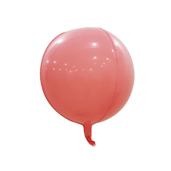 Realmax Macaron 4D Ballong En Storlek Rosa Pink One Size