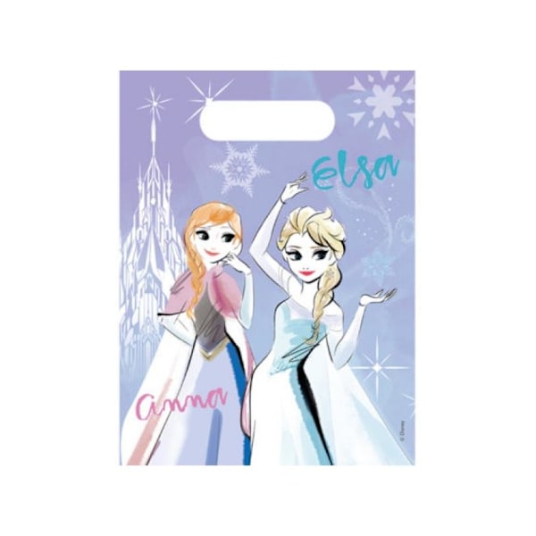Frozen Sparkle Partyväskor (6-pack) En Storlek Flerfärgad Multicoloured One Size