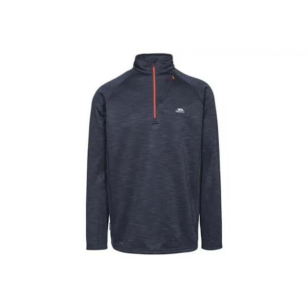 Trespass Harold Halvzip Fleece Top L Marinblå Marl Navy Marl L