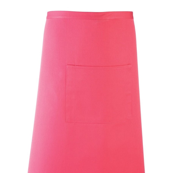Premier Unisex Färger Bar Förkläde / Arbetskläder (Lång Kontinental Stil) Fuchsia One Size