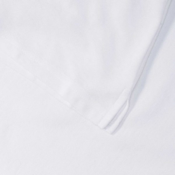 Jerzees Colours Dam 65/35 slitstark Pique kortärmad Po White 2XL