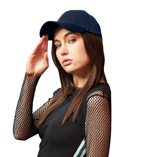 Beechfield Unisex Vuxen 6 Panel Air-Mesh Cap One Size Marinblå Navy One Size