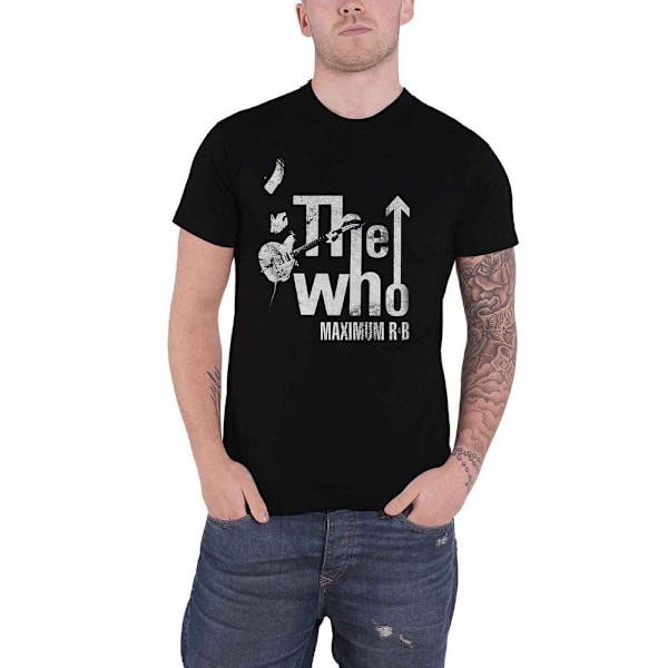 The Who Unisex Adult Maximum R&B T-shirt M Svart Black M
