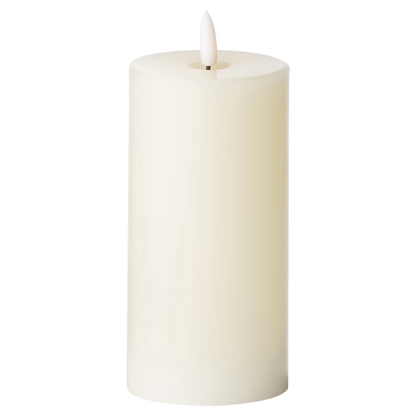 Hill Interiors Luxe Collection Natural Glow 3 x 6 LED Elfenbensljus Ivory One Size