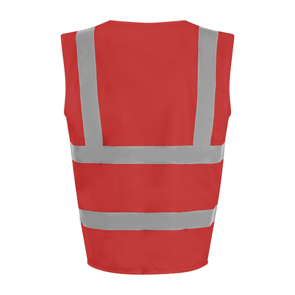 PRO RTX Unisex Vuxen Sleeveless Hi-Vis Väst M Röd Red M