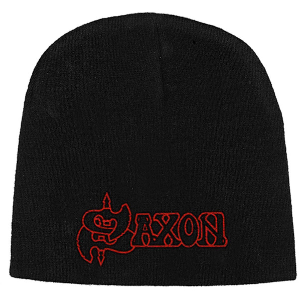 Saxon Unisex Vuxen Logo Mössa One Size Svart Black One Size