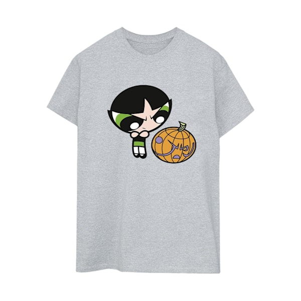 The Powerpuff Girls Dam/Damer Flickor Buttercup Pumpa Cotto Sports Grey 3XL