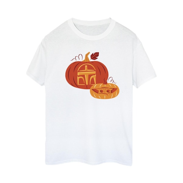 Star Wars: The Mandalorian Dam/Kvinnor Pumpa Bomull Boyfriend White 5XL
