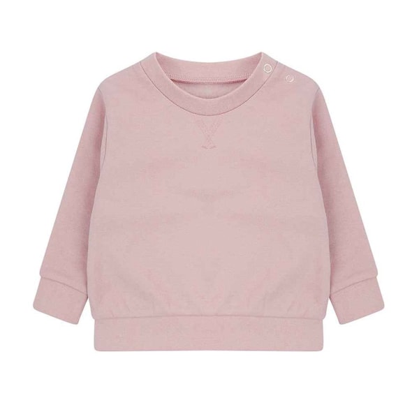 Larkwood Barn/Barn Hållbar Sweatshirt 0-6 Månader Mjuk Soft Pink 0-6 Months