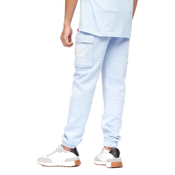 Crosshatch Mens Holdouts Joggingbyxor M Ljusblå Light Blue M