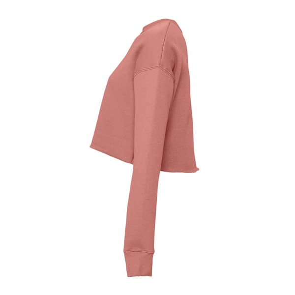 Bella + Canvas Dam/Damer Beskuren Crew Fleece Top XL Mauve Mauve XL