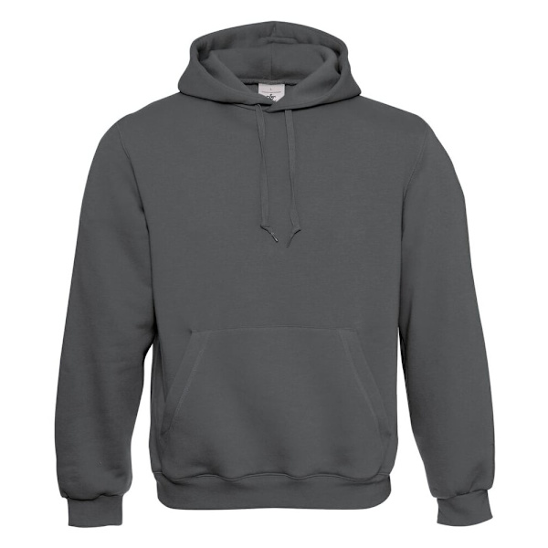 B&C Unisex Adult Hooded Hoodie M Steel Grey Steel Grey M