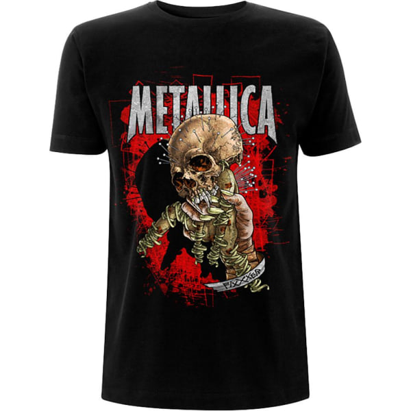 Metallica Unisex Vuxen Fixxxer Redux T-shirt M Svart Black M