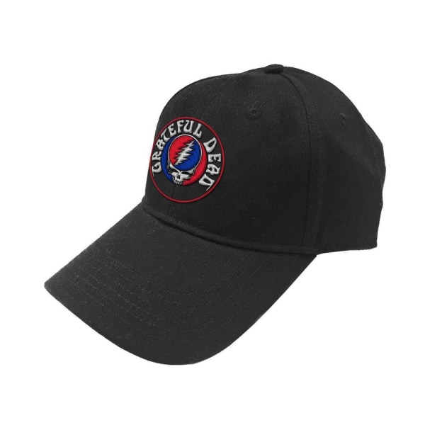 Grateful Dead Unisex vuxen stjäl ditt ansikte-logotyp cap på Black One Size