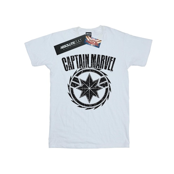 Marvel Captain Marvel Blade Emblem T-shirt 4XL Vit White 4XL