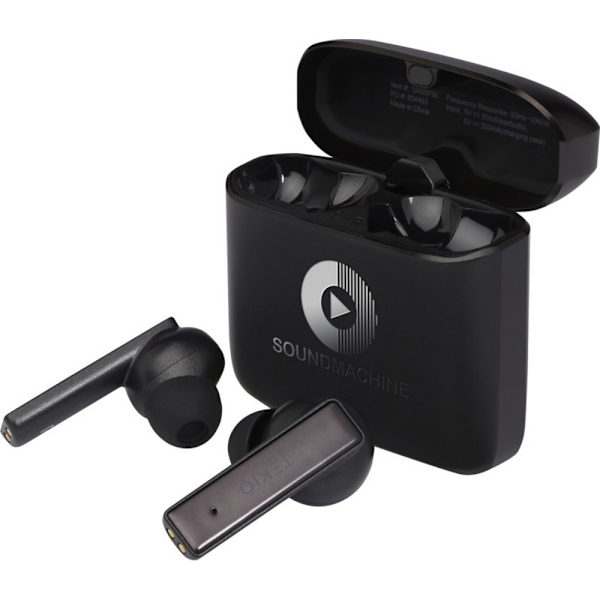 Tekio Trådlösa Öronproppar One Size Solid Black Solid Black One Size