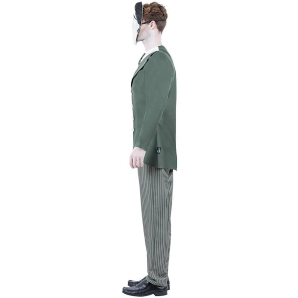 Corpse Bride Unisex Vuxen Victor Van Dort Brudgum Kostym Set M B Black M