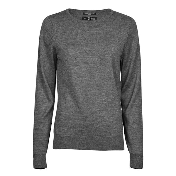 Tee Jays Dam/Dam Sweatshirt M Grå Melange Grey Melange M