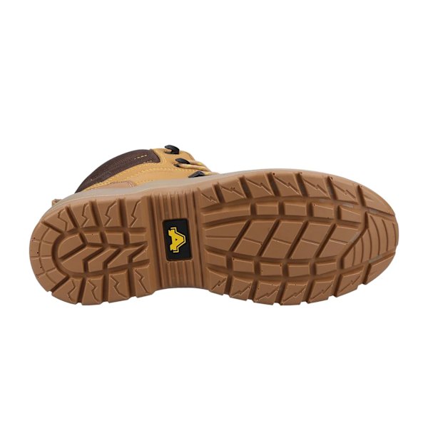 Amblers Unisex Vuxen 308C Metall Läder Säkerhetskängor 4 UK Honey 4 UK