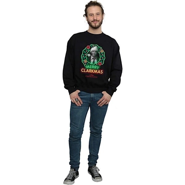 National Lampoon's Christmas Vacation Herr Greyscale Clarkmas C Black 3XL