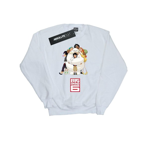 Big Hero 6 Dam/Kvinnor Baymax Kram Sweatshirt XL Vit White XL