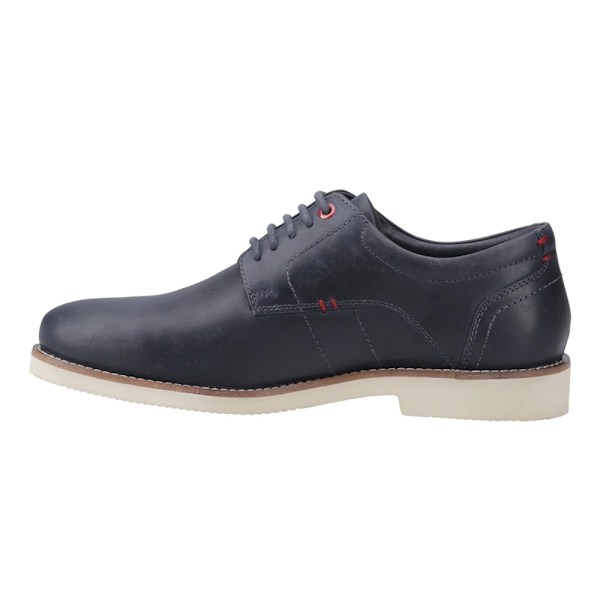 POD Herr Hampton Oxfords i italienskt läder 10 UK Navy Navy 10 UK