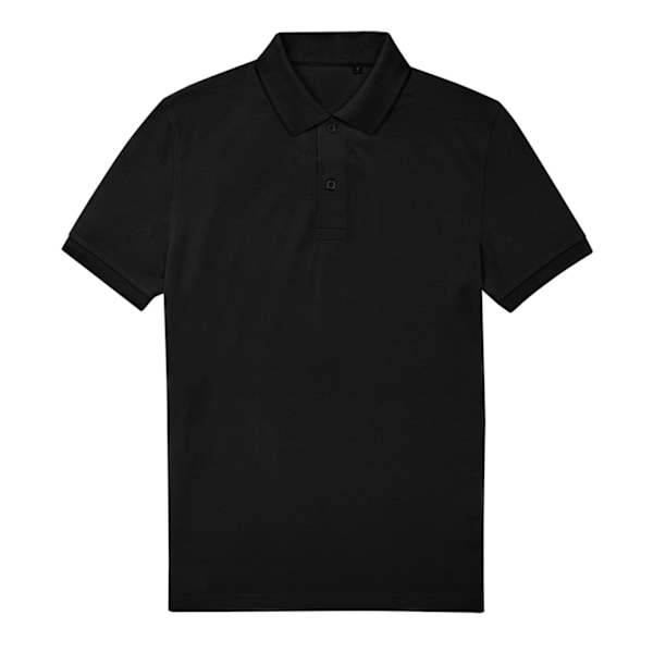 B&C Herr My Eco Polo Shirt M Svart Black M