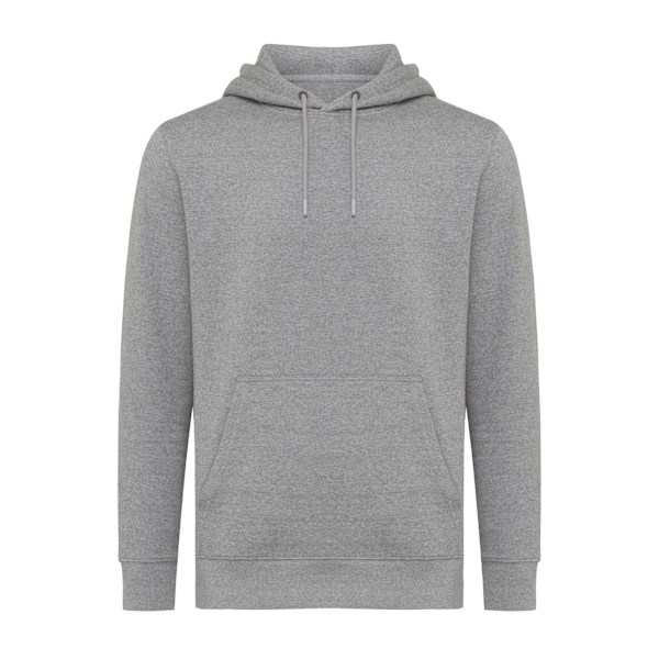 Iqoniq Unisex Vuxen Rila Återvunnen Bomull Lättvikts Hoodie L L Light Heather Anthracite L