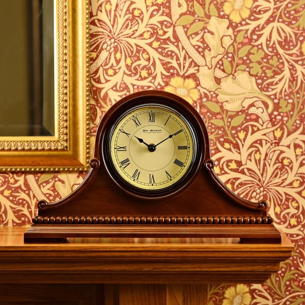 William Widdop Mantel Clock En Storlek Brun Brown One Size