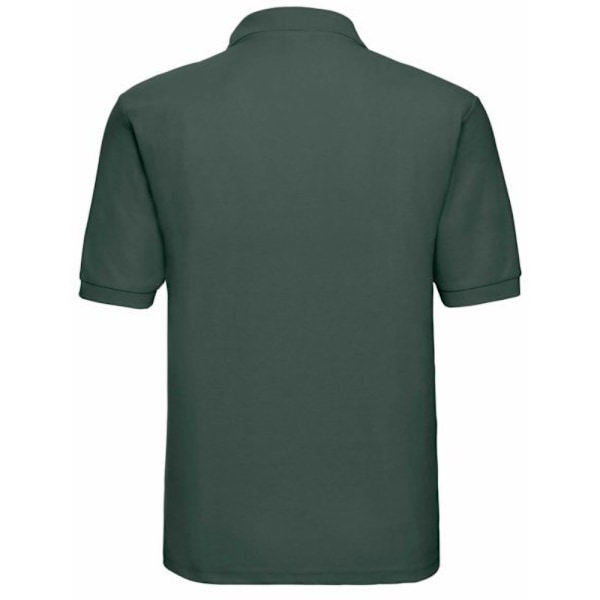Russell Herr Classic Kortärmad Polycotton Pikétröja M Flaskgön Bottle Green M