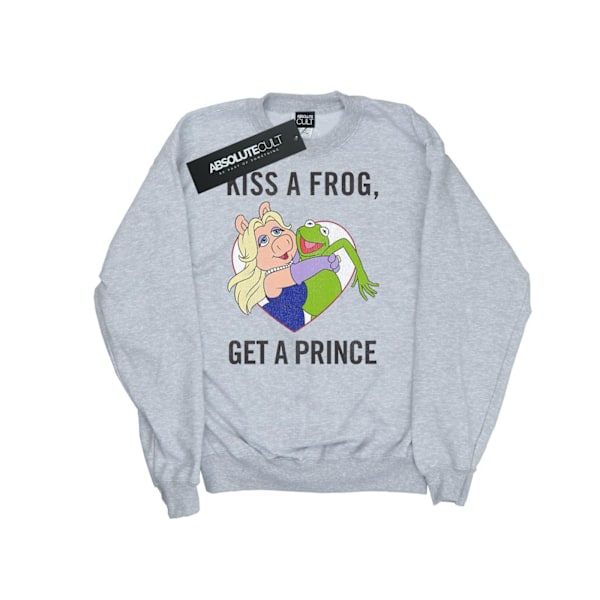 Disney Boys The Muppets Kiss A Frog Sweatshirt 12-13 År Spor Sports Grey 12-13 Years