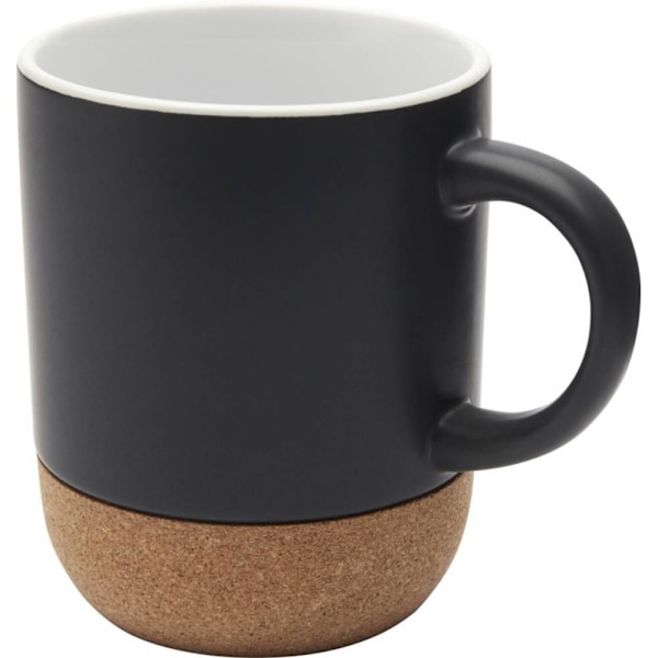 Billie Kork Keramik 300ml Mugg One Size Solid Svart Solid Black One Size